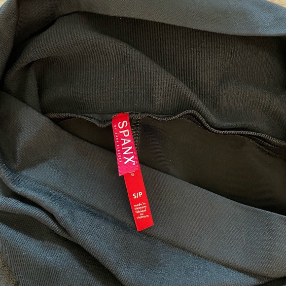 Spanx Mama Faux Leather Maternity Leggings Size Small - Picture 7 of 10